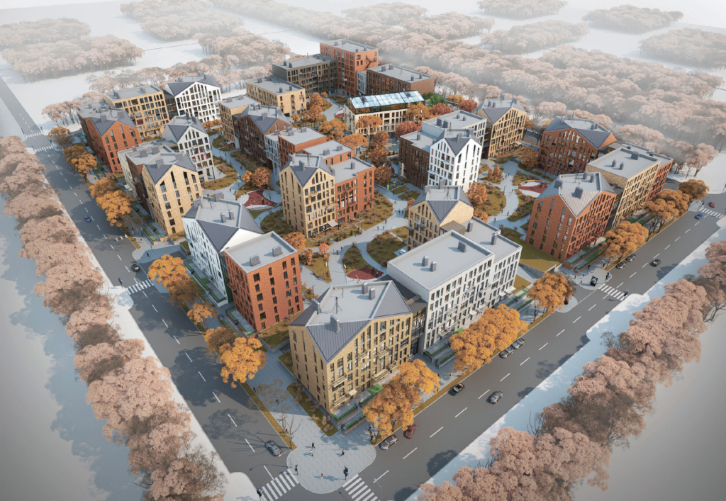 Фото 14 — Проектирование жилого квартала с учетом устойчивого развития