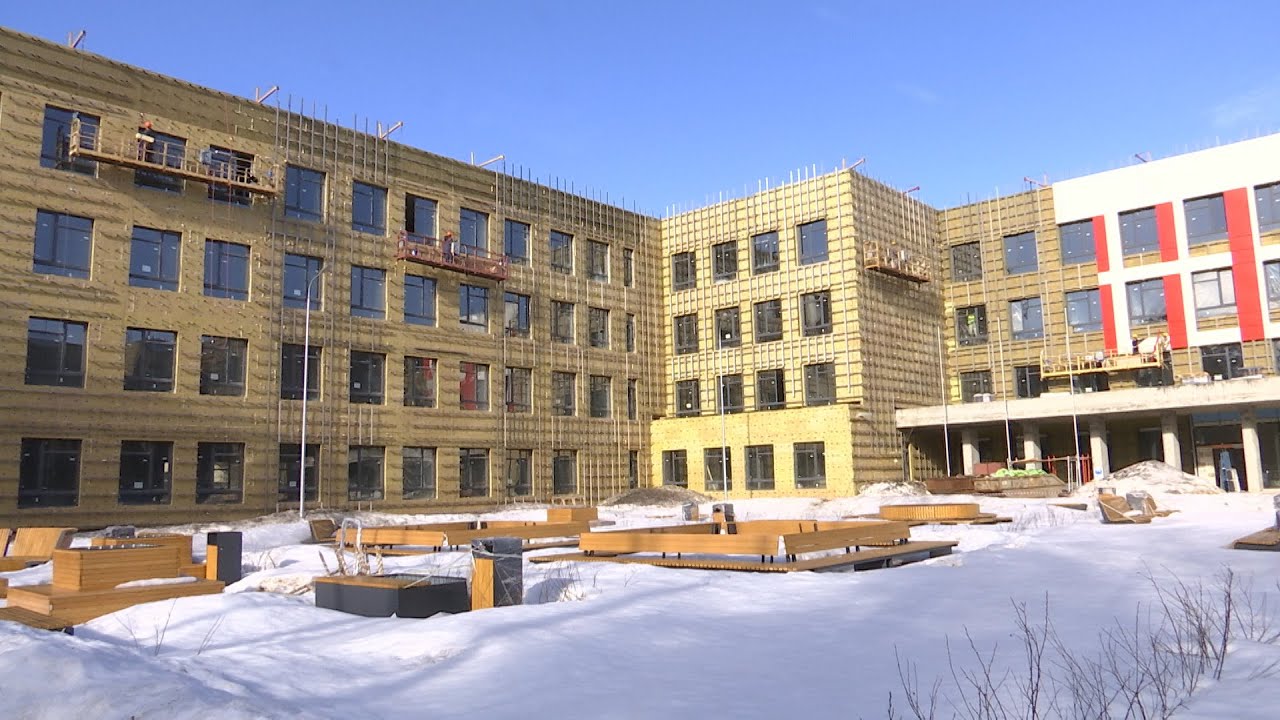 Фото 53 — Строительство новой школы с современным оборудованием и спортивными площадками